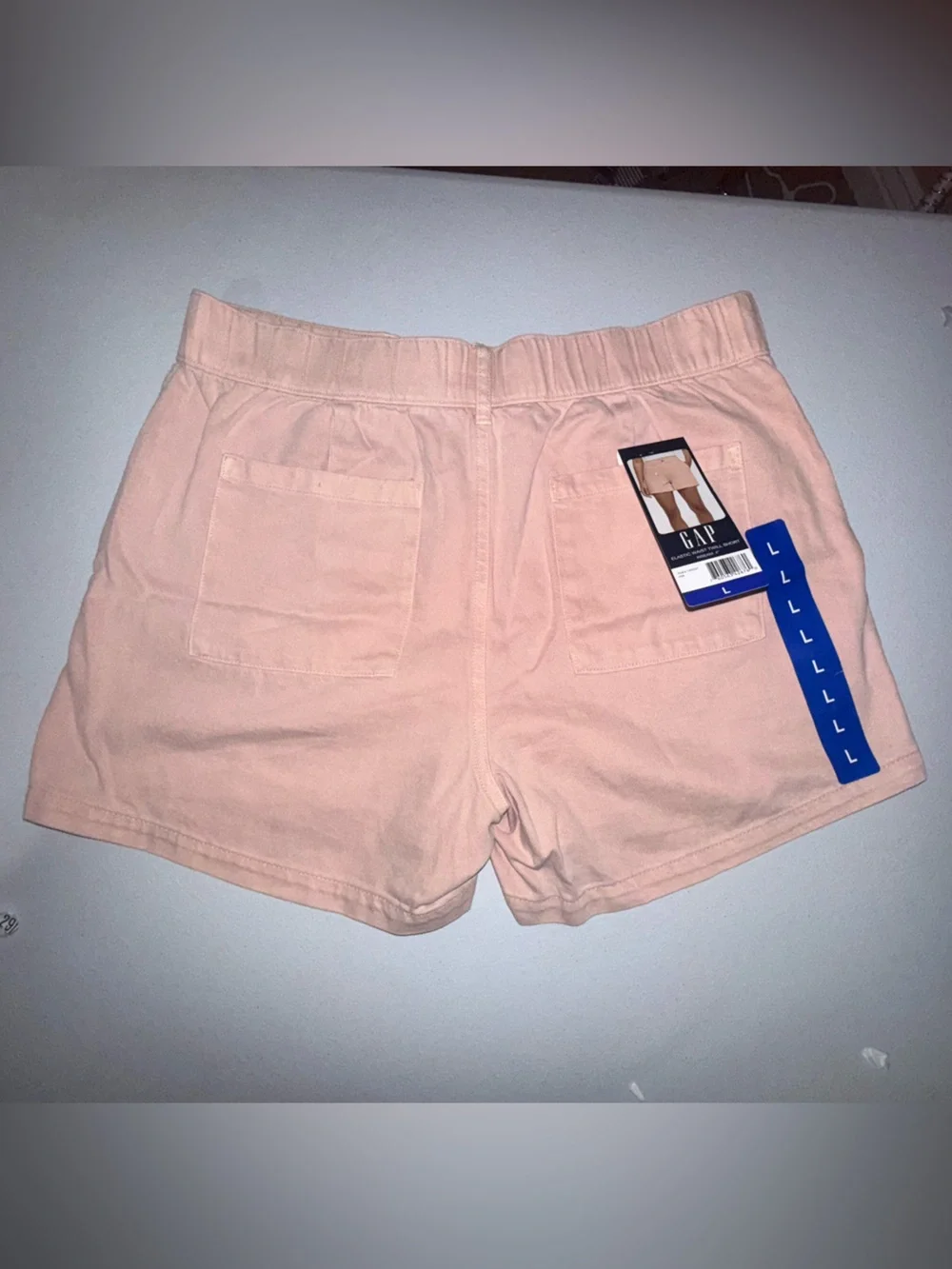 GAP Women’s Utility Shorts Size Large Pink 4” Inseam Cotton Lyocell NWT